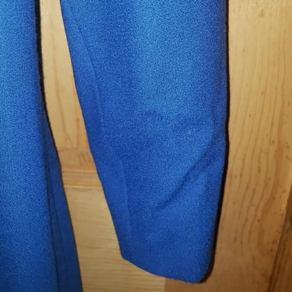 Lipton's Canada CA06161 VTG  Blue Dress Size 6 Pleated Back Chain Should… - Picture 6 of 10